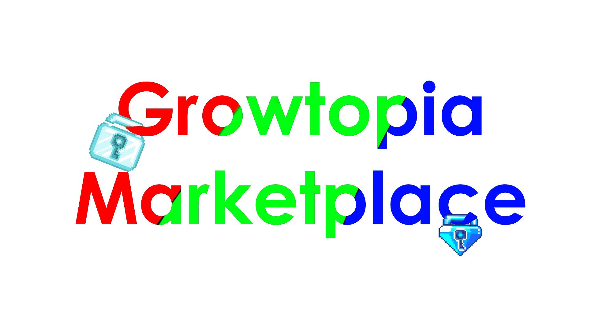 Discovery splash banner for Growtopia Mart Discord server