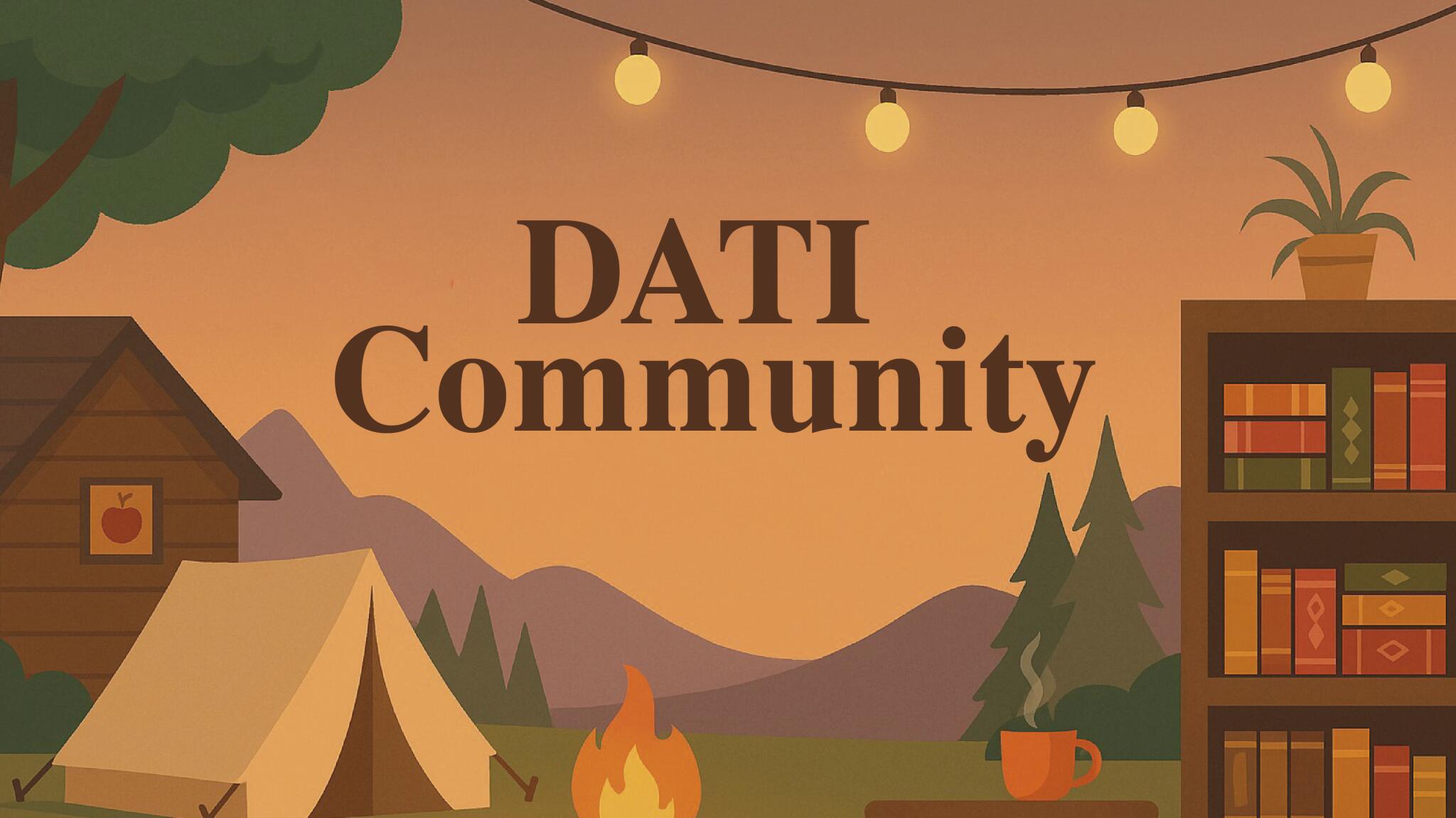 Discovery splash banner for DATI Community Discord server