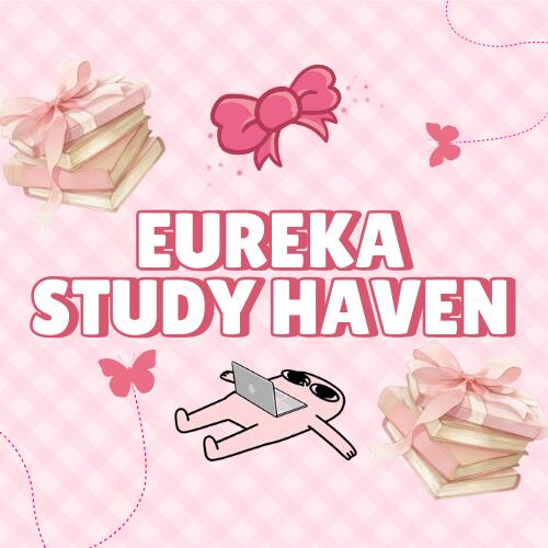 Discovery splash banner for EUREKA STUDY HAVEN 📚 Discord server