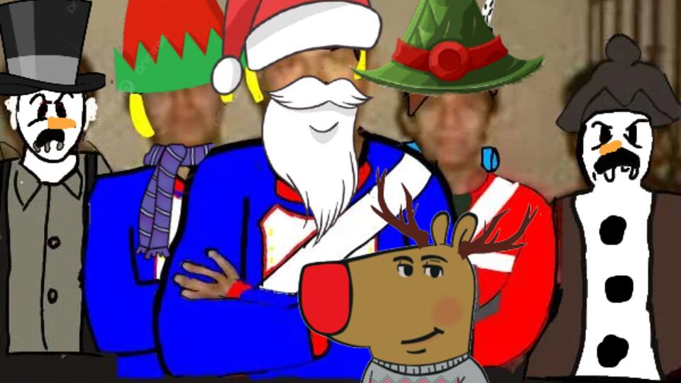 Discovery splash banner for Kapow’s Polar Express. Discord server