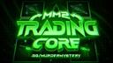 Discovery splash banner for MM2 Trading Core Discord server