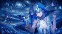 Discovery splash banner for angel 🩵 social à¨à§ friends . active . fun . chill . sfw . anime Discord server