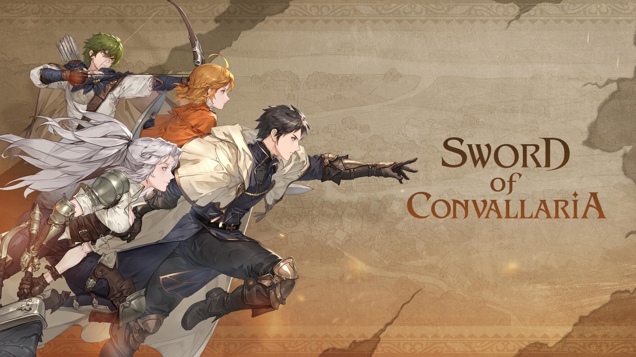 Discovery splash banner for Sword of Convallaria Discord server