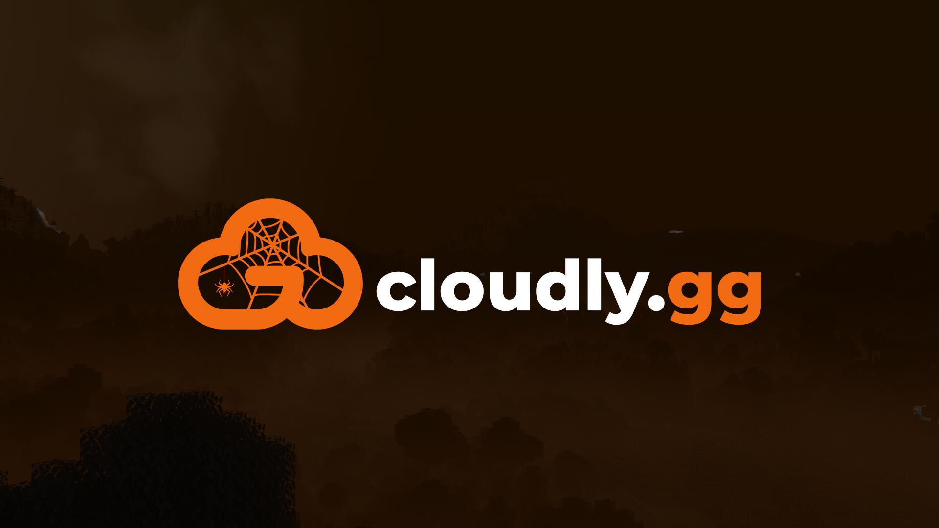 Discovery splash banner for cloudly.pl - Hosting serwerów gier Discord server