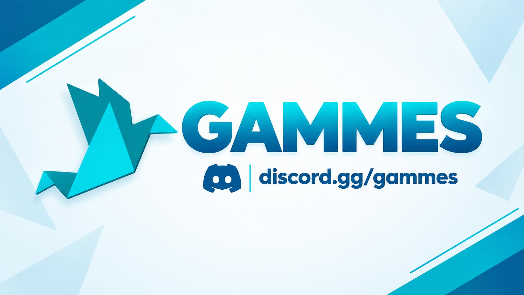 Discovery splash banner for Gammes Discord server