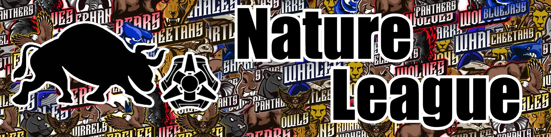 Discovery splash banner for Nature League Discord server