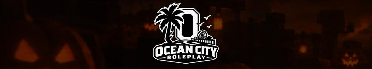 Discovery splash banner for 🎃 🌊 Ocean City Roleplay Discord server