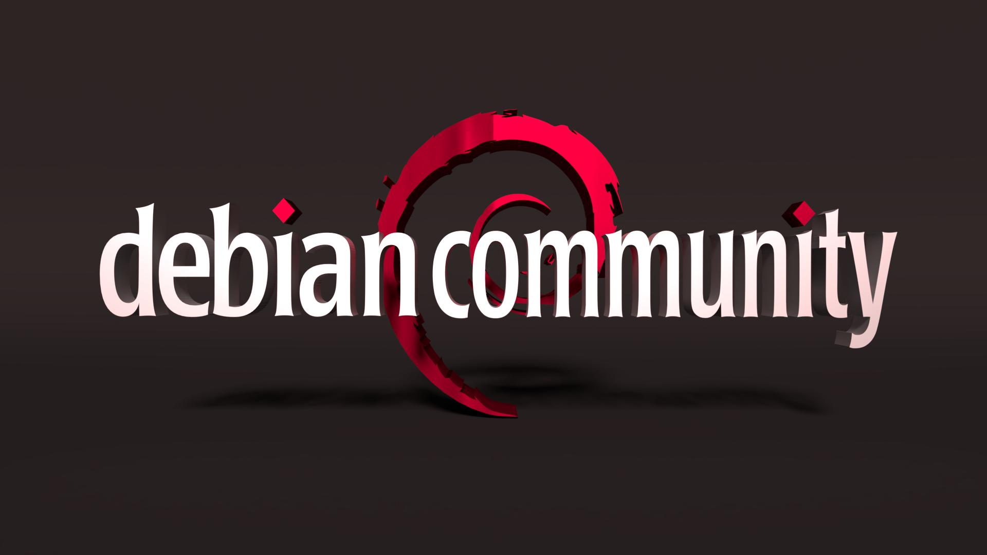 Discovery splash banner for r/debian - Debian Community Discord server