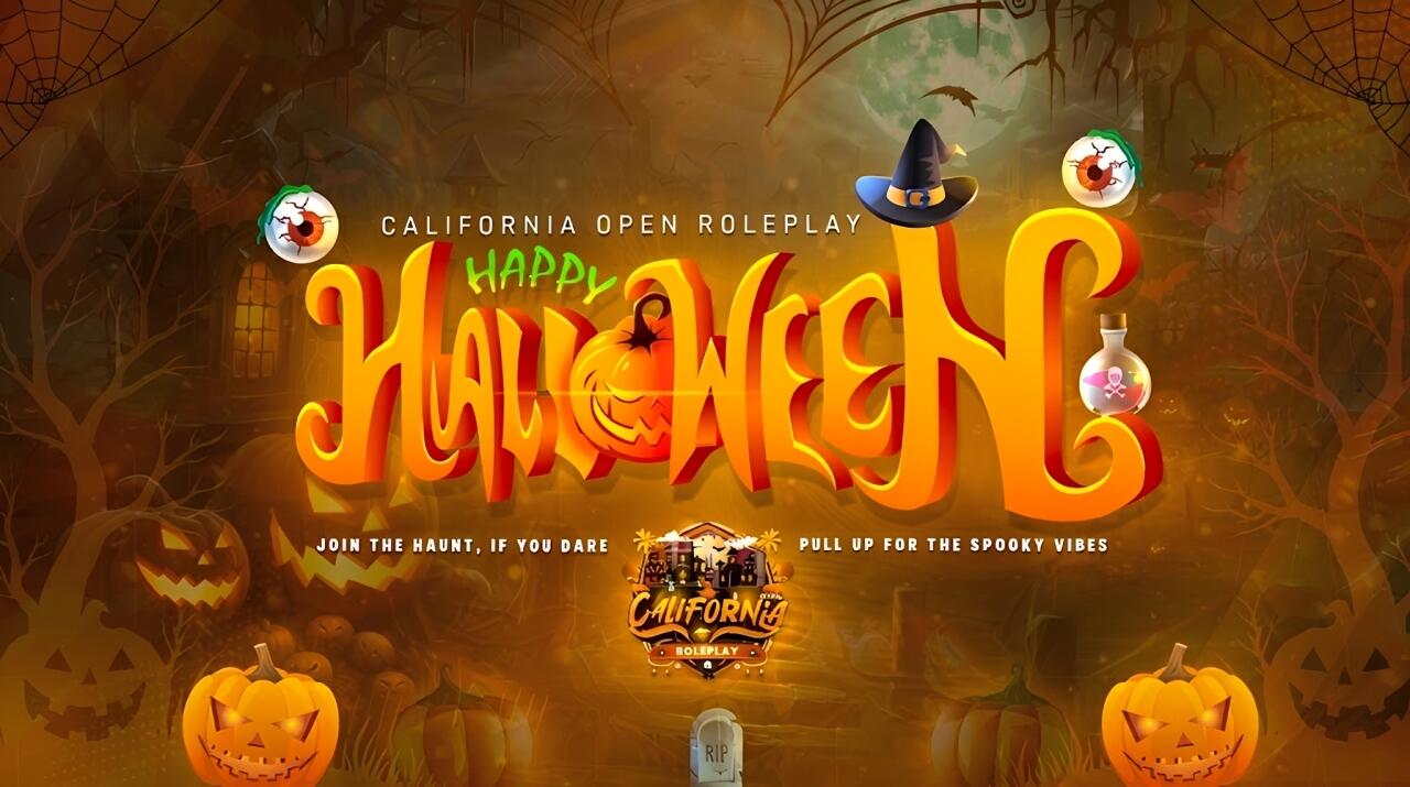 Discovery splash banner for 🎃 California Open Roleplay Discord server