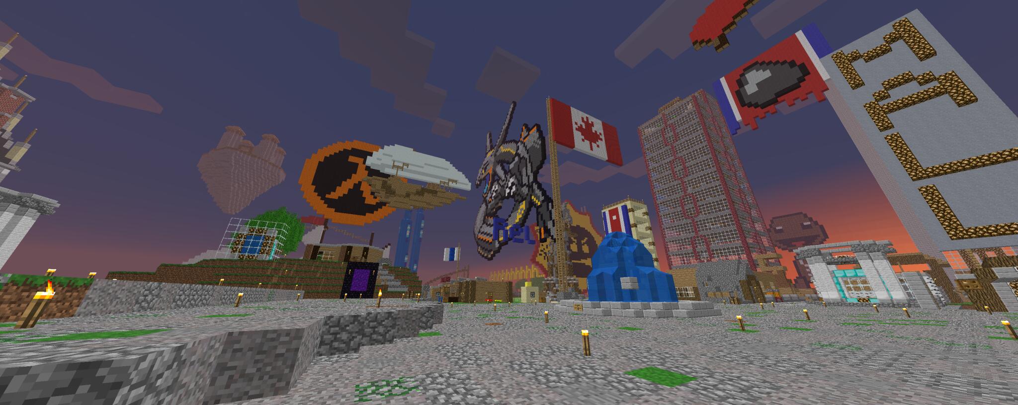 Discovery splash banner for BetaMC b1.7.3 Minecraft Server Discord server