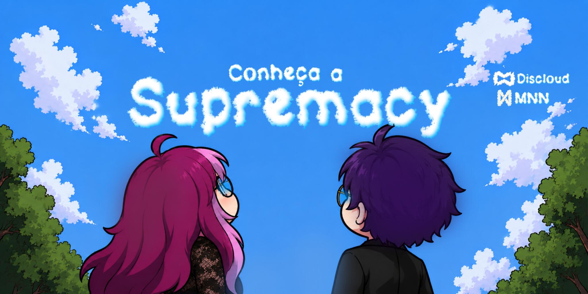 Discovery splash banner for Supremacy | Up Discord server