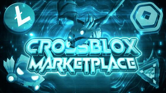 Discovery splash banner for Crossblox Marketplace Discord server