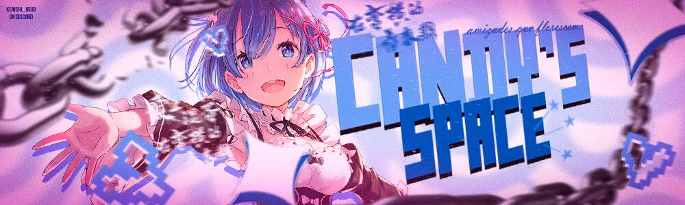 Discovery splash banner for 🍬Candy's Space #3K Discord server
