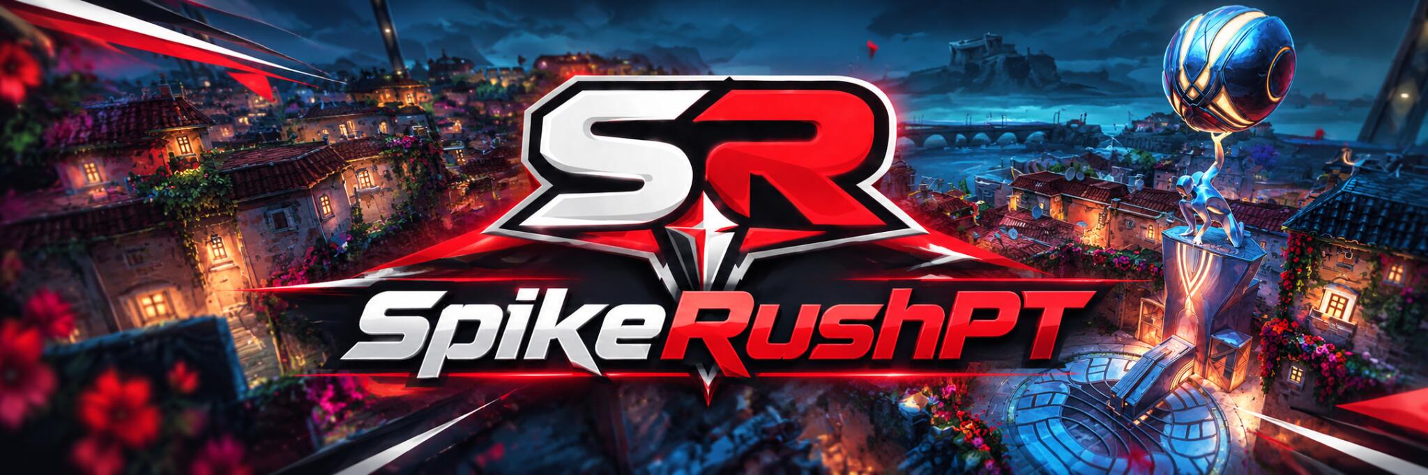Discovery splash banner for SpikeRush PT | Valorant Portugal Discord server
