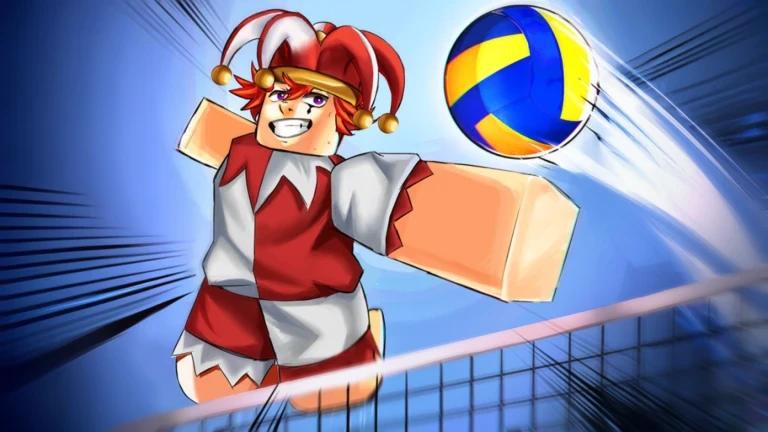 Discovery splash banner for Volleyball Legends | Roblox Community Discord server