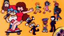 Discovery splash banner for FNF Brasil • Mods & Freelas Discord server