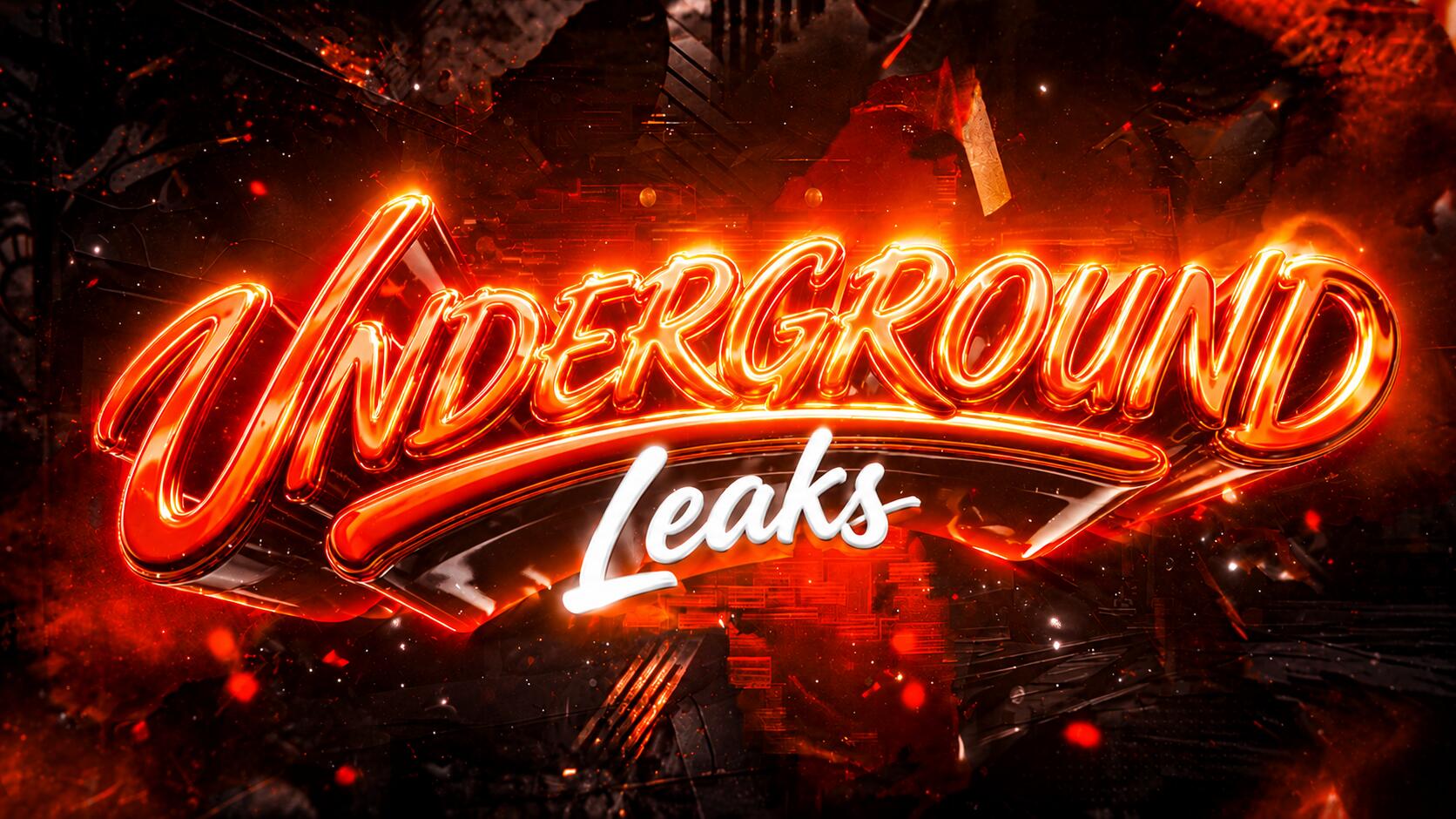 Discovery splash banner for Underground Leaks|COMEBACK Discord server