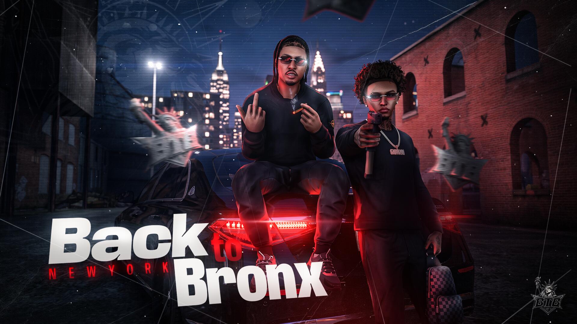 Discovery splash banner for NY: BackToBronx FA Discord server
