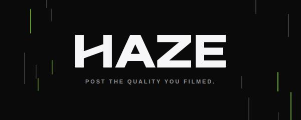 Discovery splash banner for Haze Community Discord server