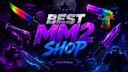 Discovery splash banner for Murder Mystery 2 Shop Discord server