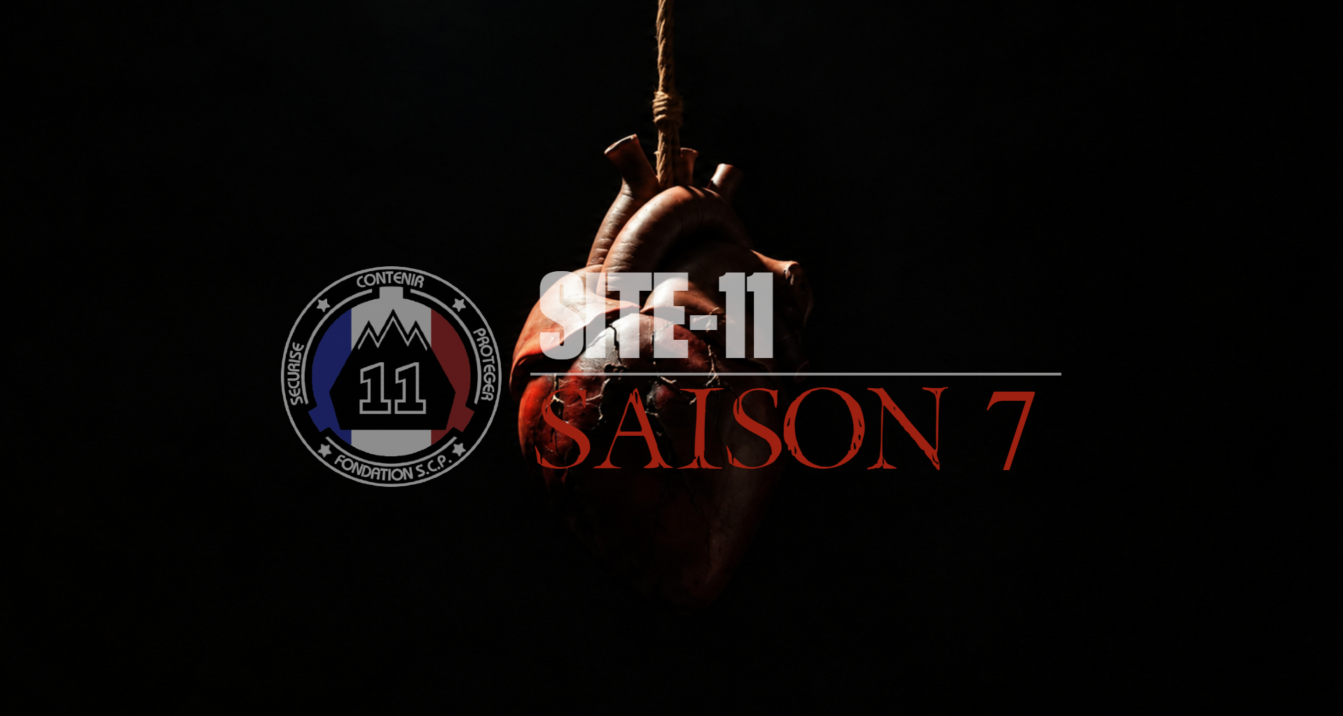 Discovery splash banner for SITE-11 | SCP RolePlay Discord server