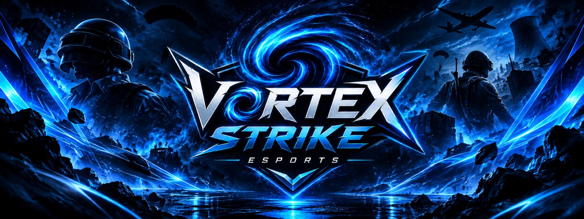 Discovery splash banner for VORTEX STRIKE ESPORTS Discord server
