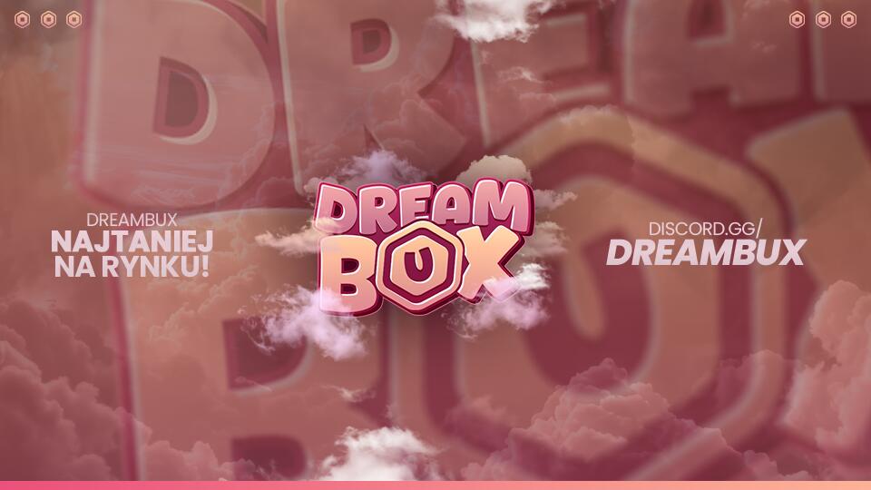 Discovery splash banner for DreamBux™︲Najtaniej w Polsce! Discord server