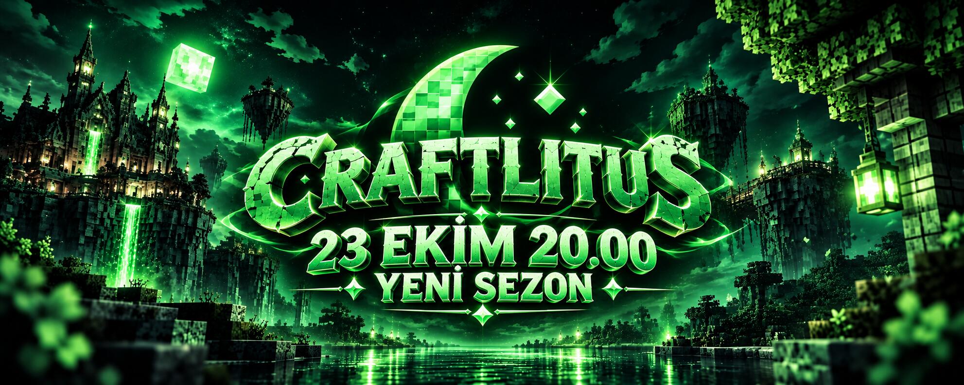 Discovery splash banner for CraftLitus | play.craftlitus.net Discord server