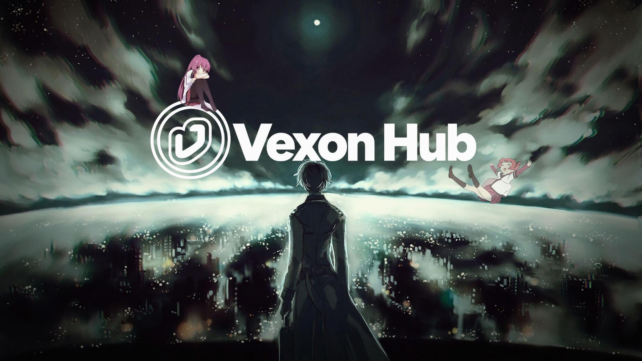 Discovery splash banner for VexonHub Discord server