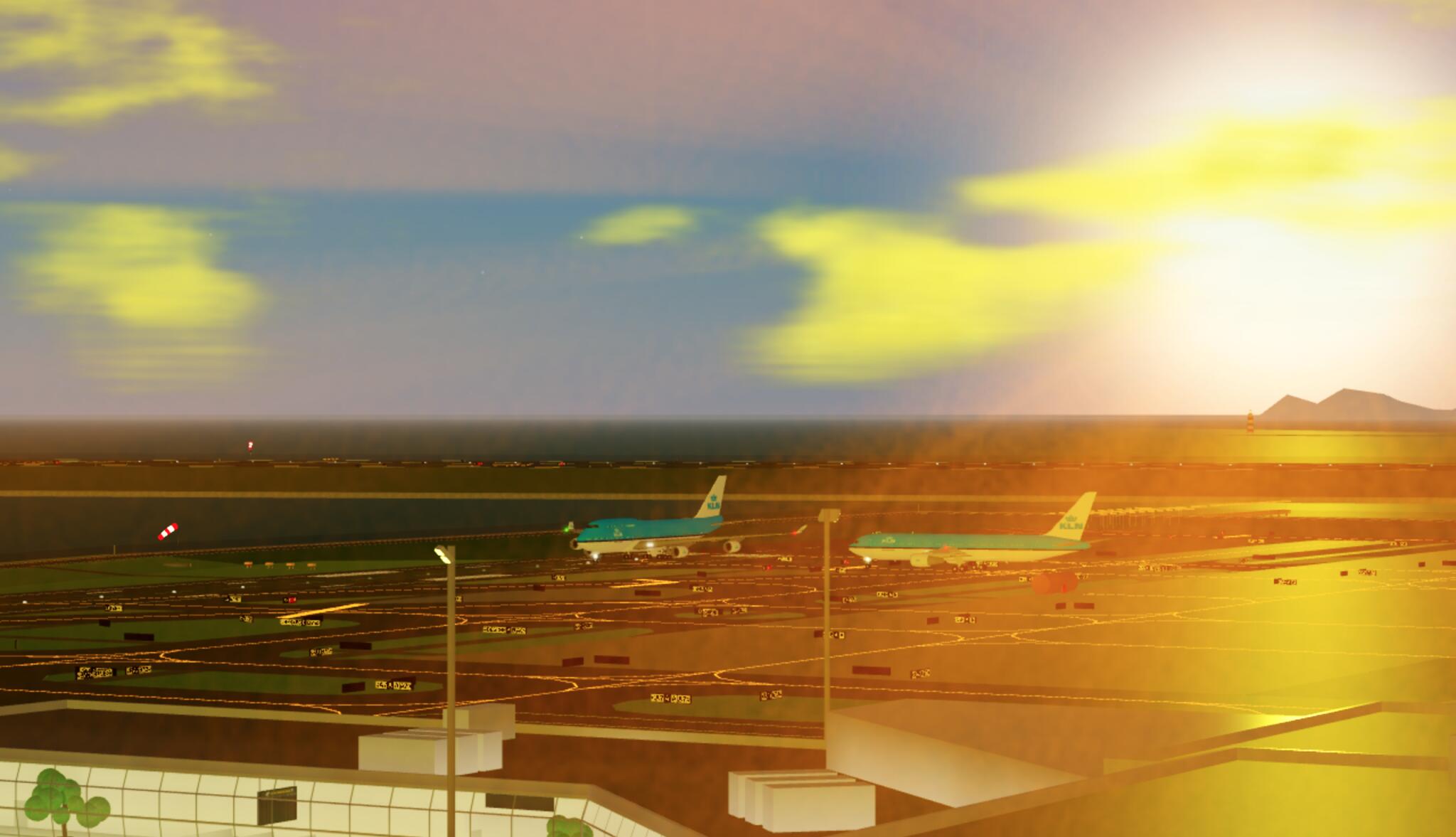 Discovery splash banner for KLM • Royal Dutch Airlines | PTFS Discord server