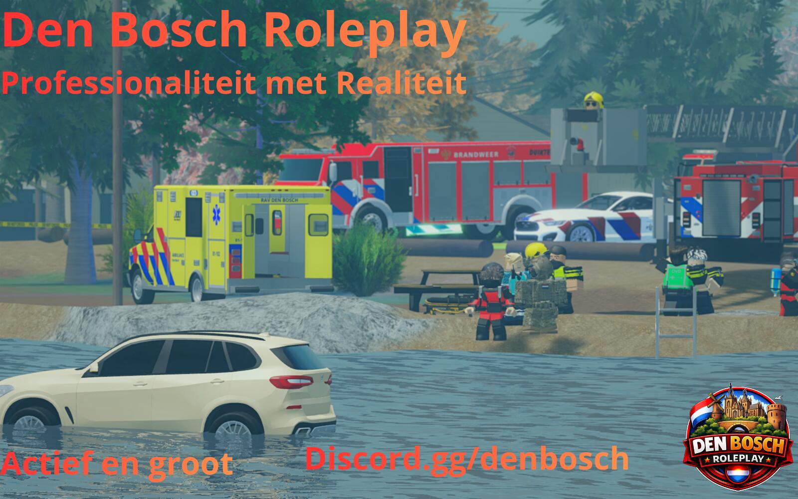 Discovery splash banner for Dutch Den Bosch Roleplay © II DDBRP Discord server
