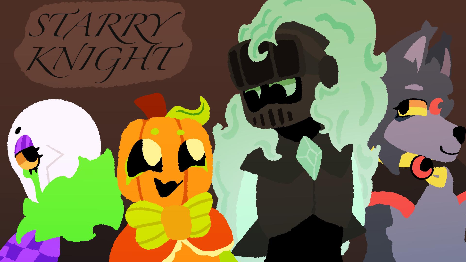 Discovery splash banner for Starry Knight || DJ2L Discord server