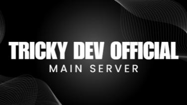 Discovery splash banner for Tricky Dev Official Discord server