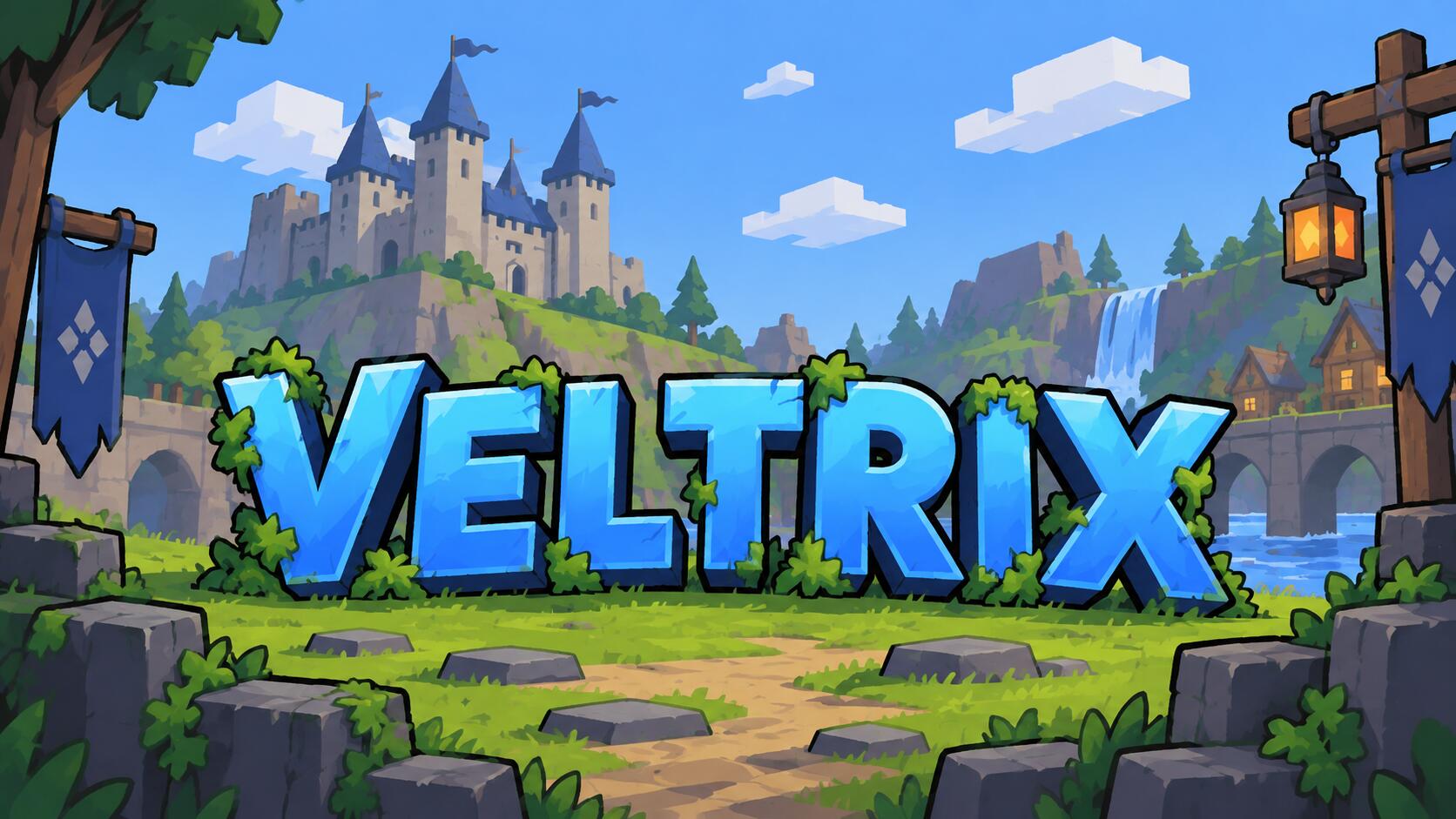 Discovery splash banner for Veltrix Kitmap | V2 400€ Discord server