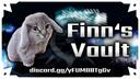 Discovery splash banner for Finn's Vault | SolRich Macro Discord server