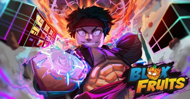 Discovery splash banner for Blox Fruits Tradings Server Discord server