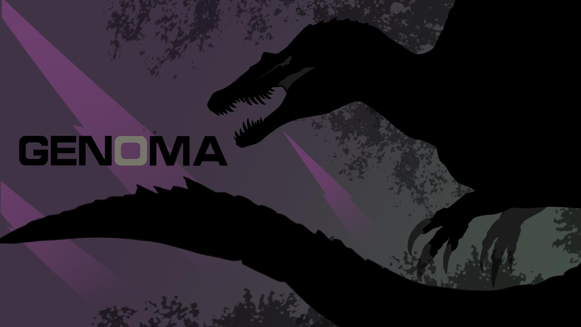 Discovery splash banner for Genoma Discord server