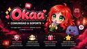 Discovery splash banner for Okaa Discord server