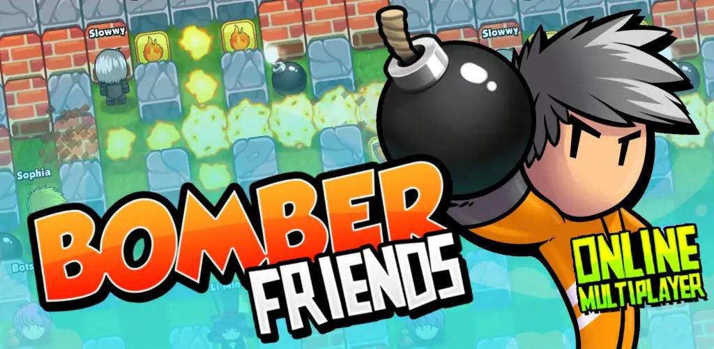 Discovery splash banner for Bomber Friends Discord server