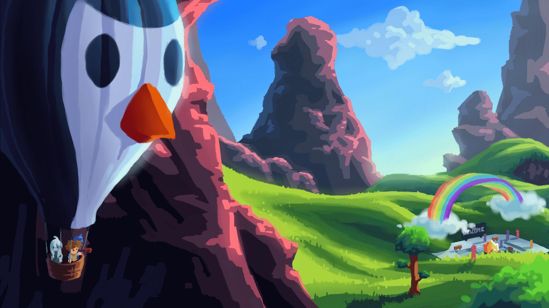 Discovery splash banner for Penguin Games 🐧 Discord server