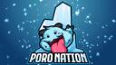Discovery splash banner for Poro Nation Discord server