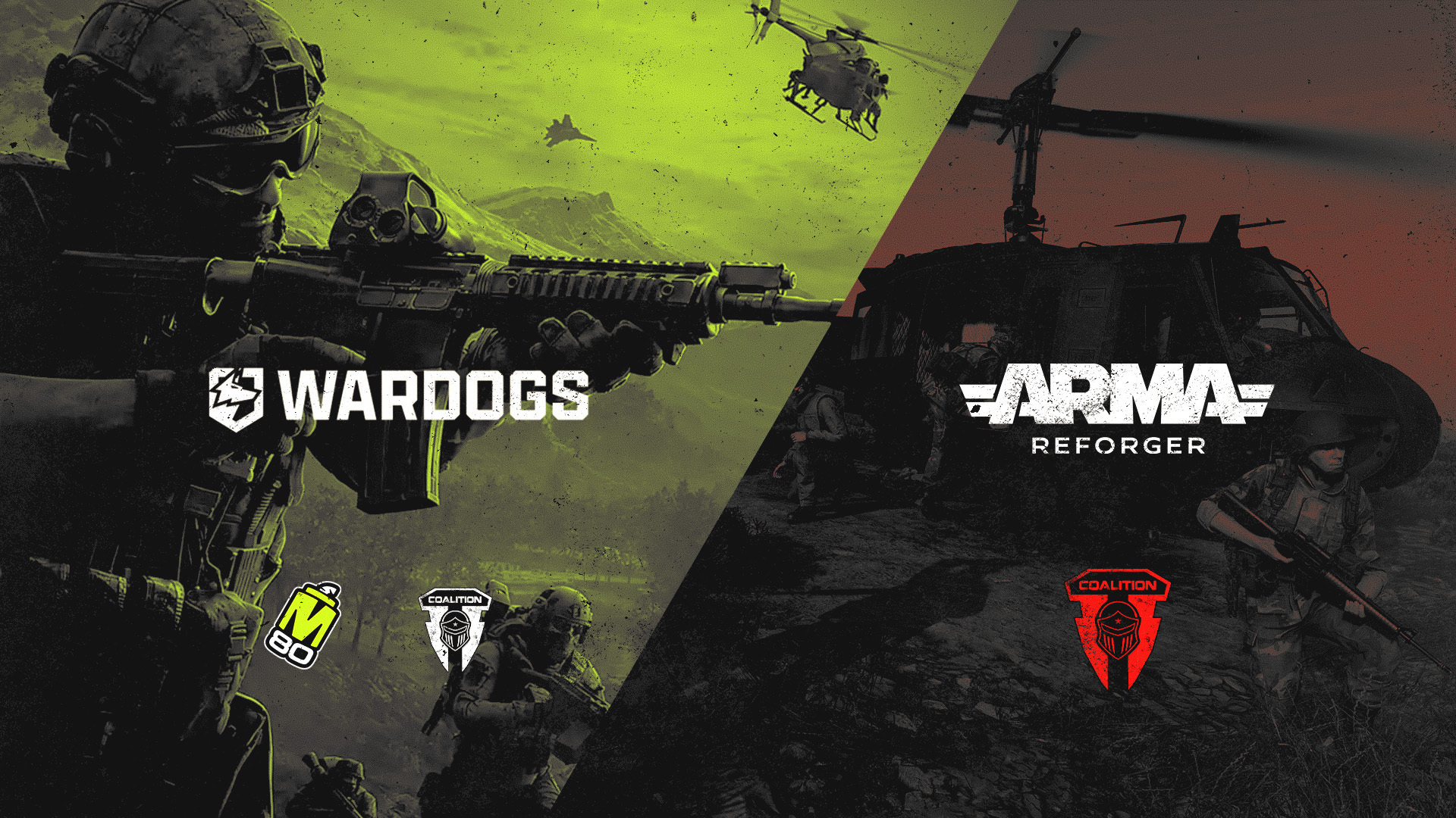 Discovery splash banner for COALITION Discord server