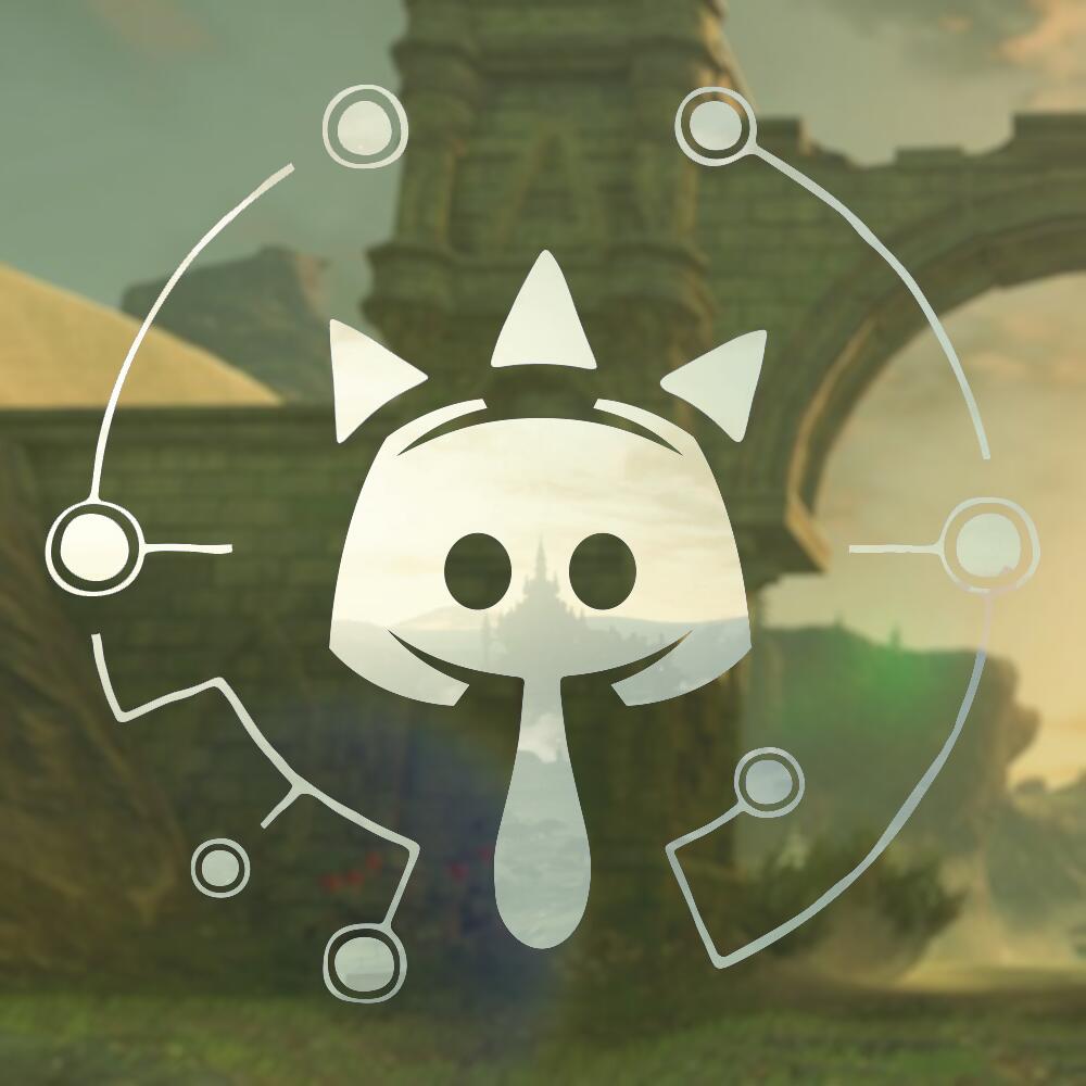 Discovery splash banner for Zelda Breath of the Wild & Tears of the Kingdom Discord server