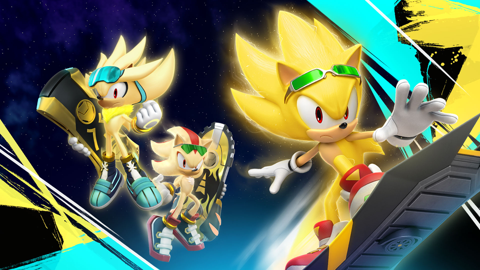 Discovery splash banner for SONIC - SEGA HARDlight Discord server