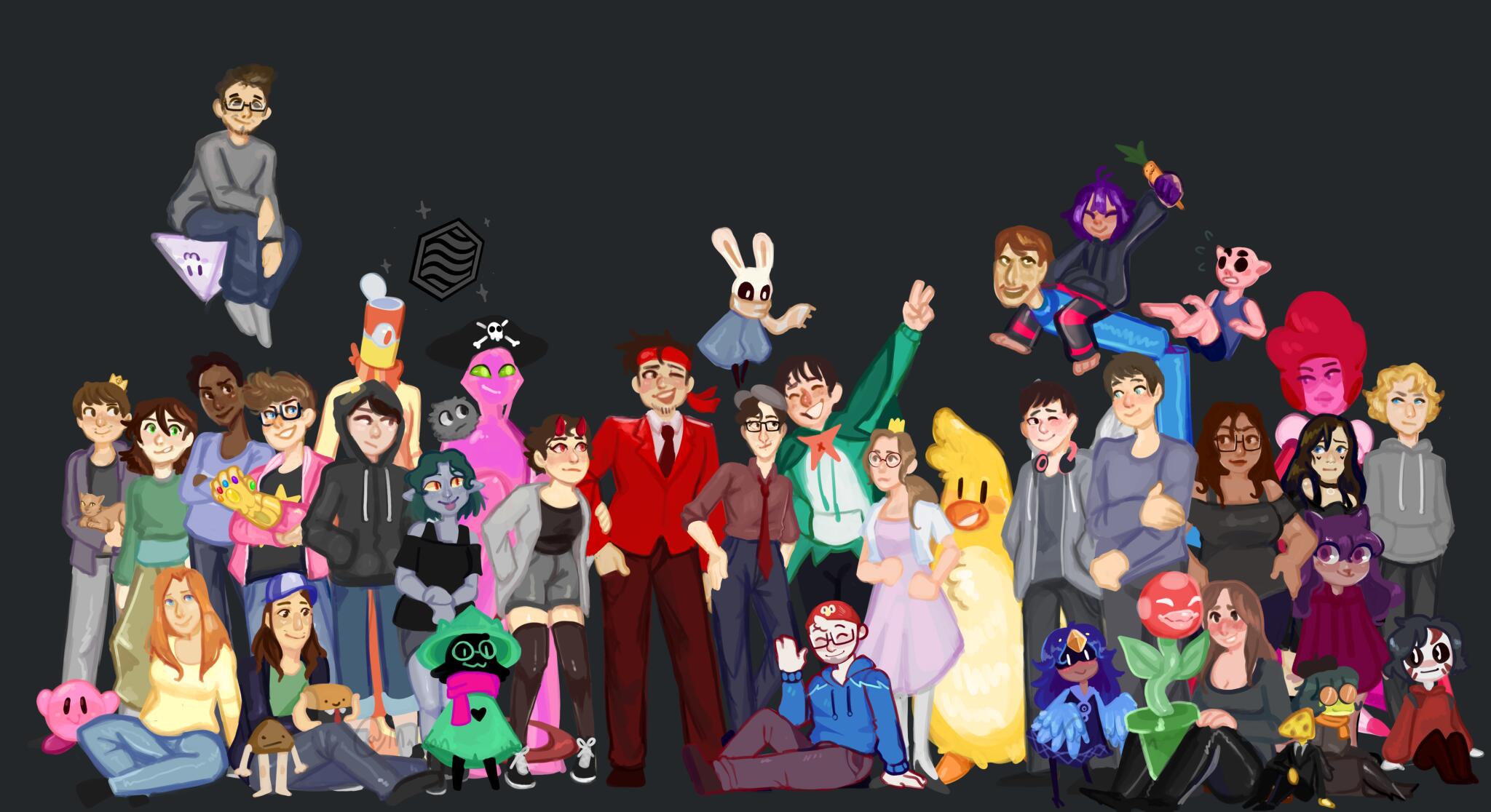 Discovery splash banner for The Blue Order Discord server