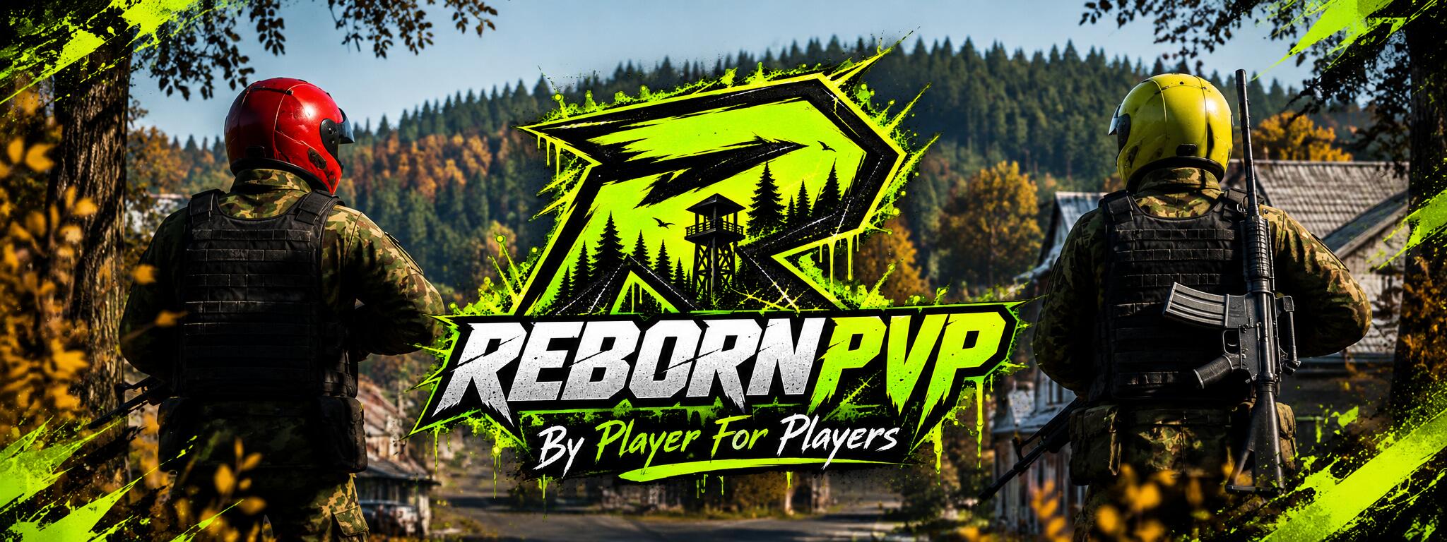 Discovery splash banner for RebornPVP Discord server