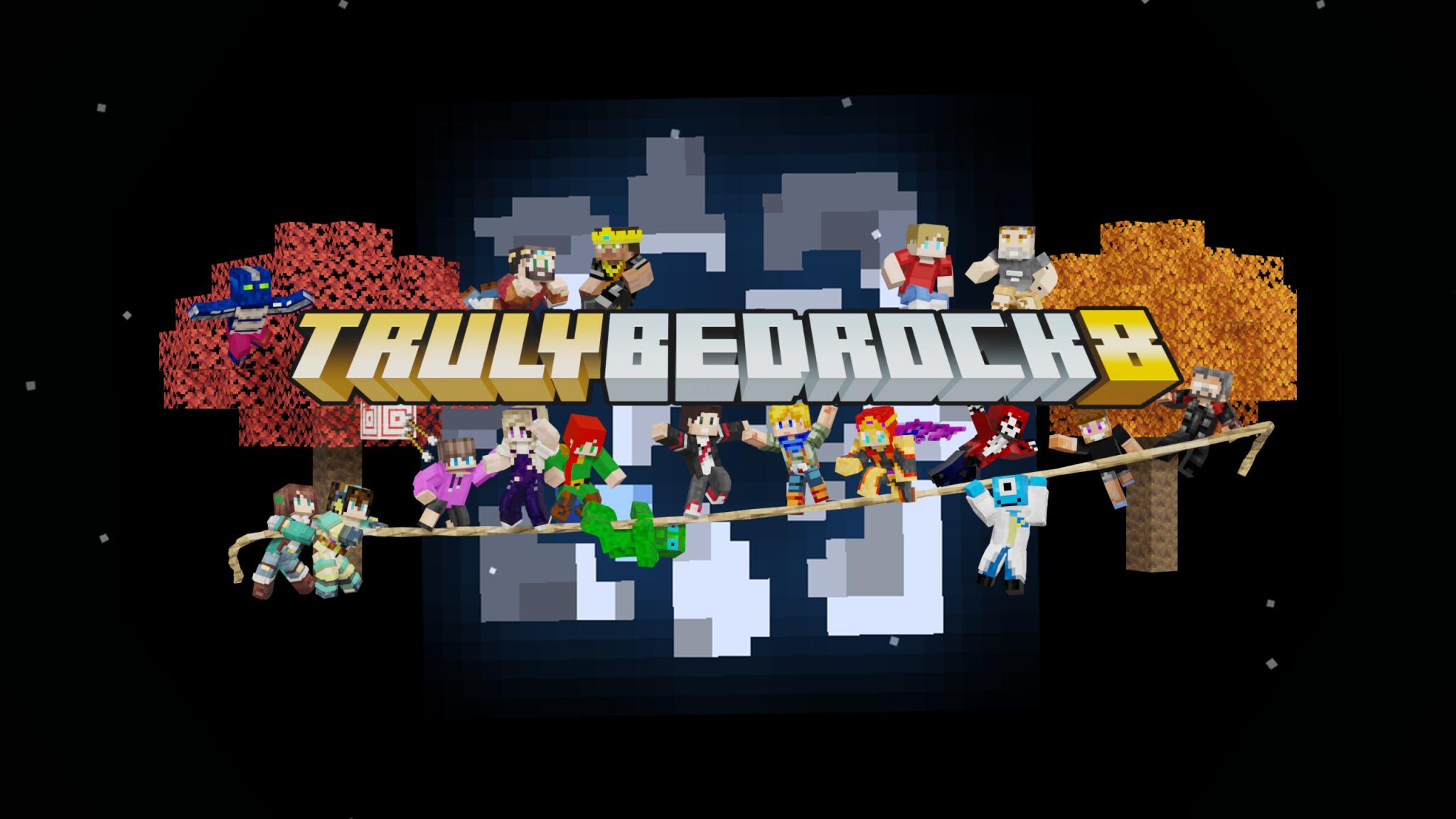 Discovery splash banner for Truly Bedrock Discord server