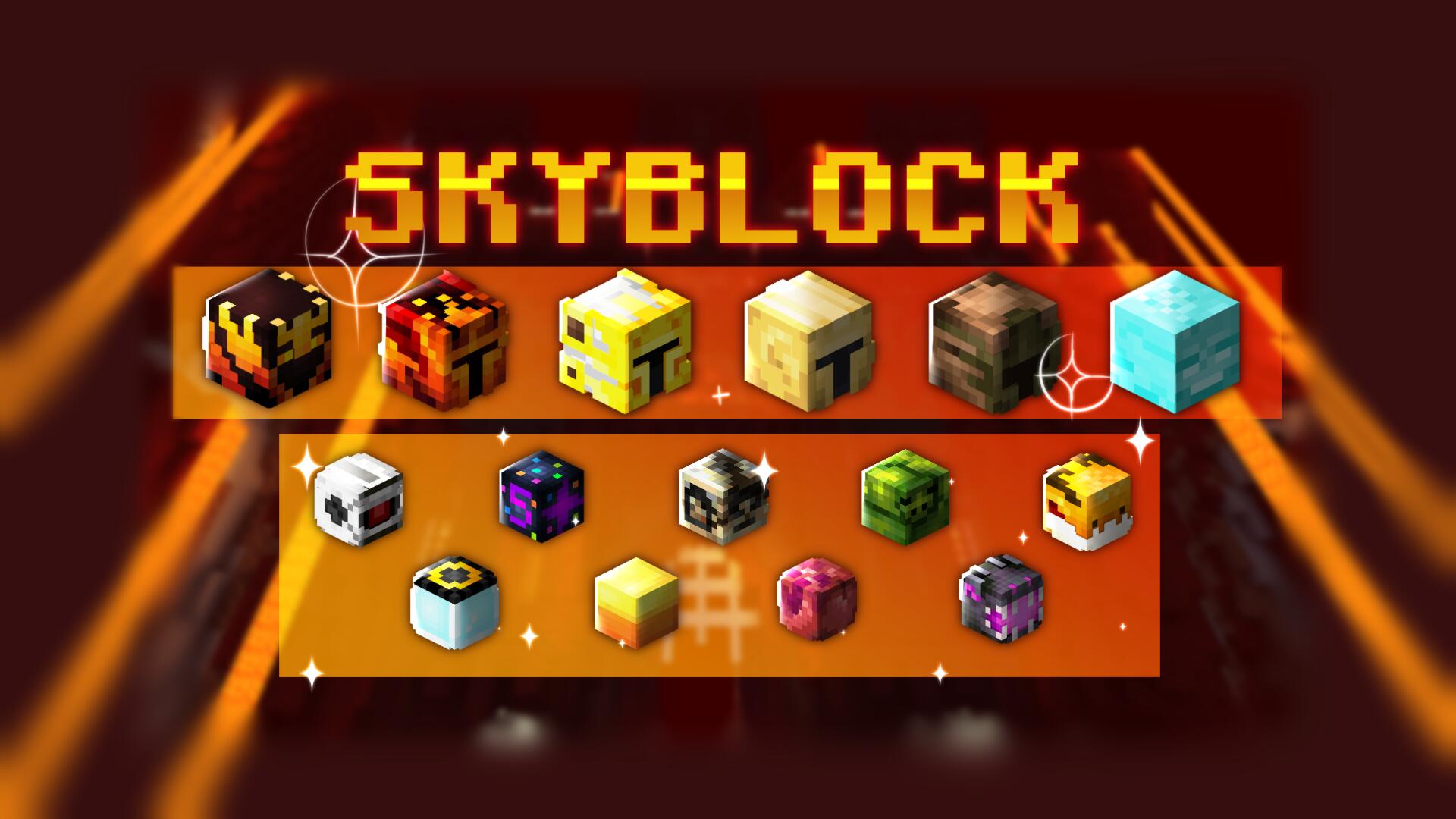 Discovery splash banner for Hypixel Skyblock Discord (Unofficial) Discord server