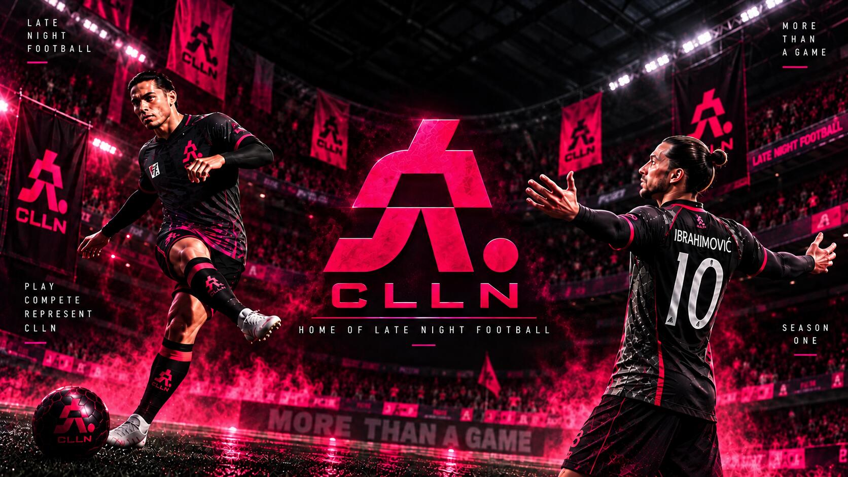 Discovery splash banner for Clubs Leagues Late Night Discord server