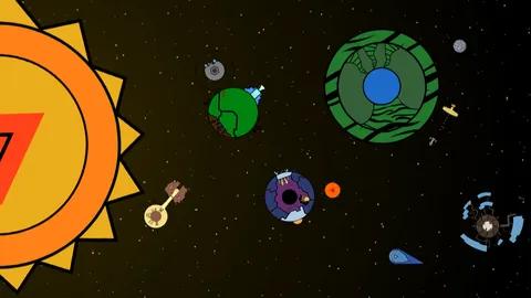 Discovery splash banner for Outer Wilds (unofficial) Discord server